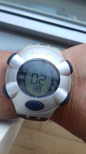Swatch yqs1000 beat - beat/2, floating